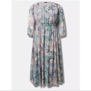 torrid Pastel Floral Maxi Dress